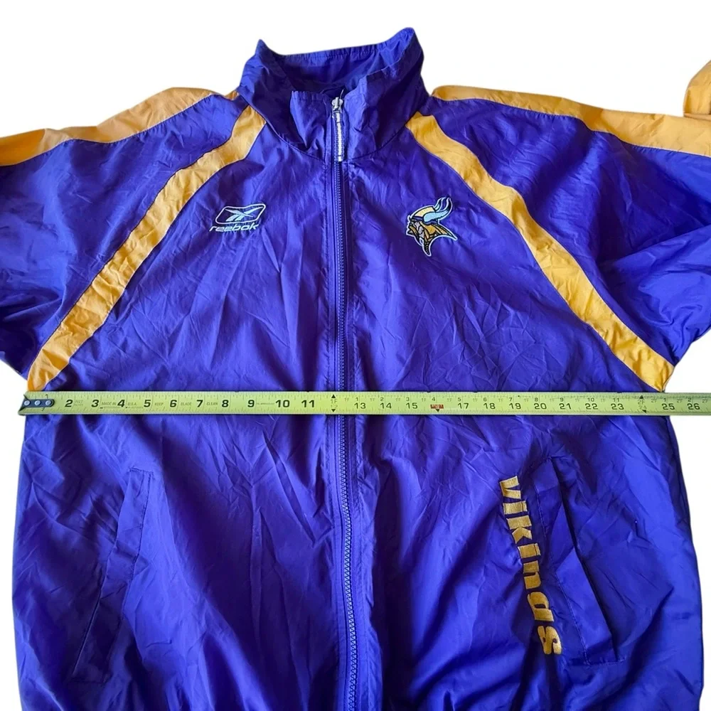 Vintage Reebok Minnesota Vikings NFL Jacket, Large